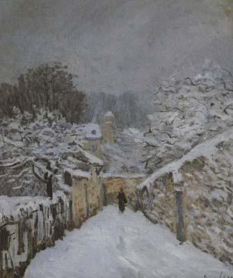 Alfred Sisley Snow at Louveciennes (san21) Germany oil painting art
